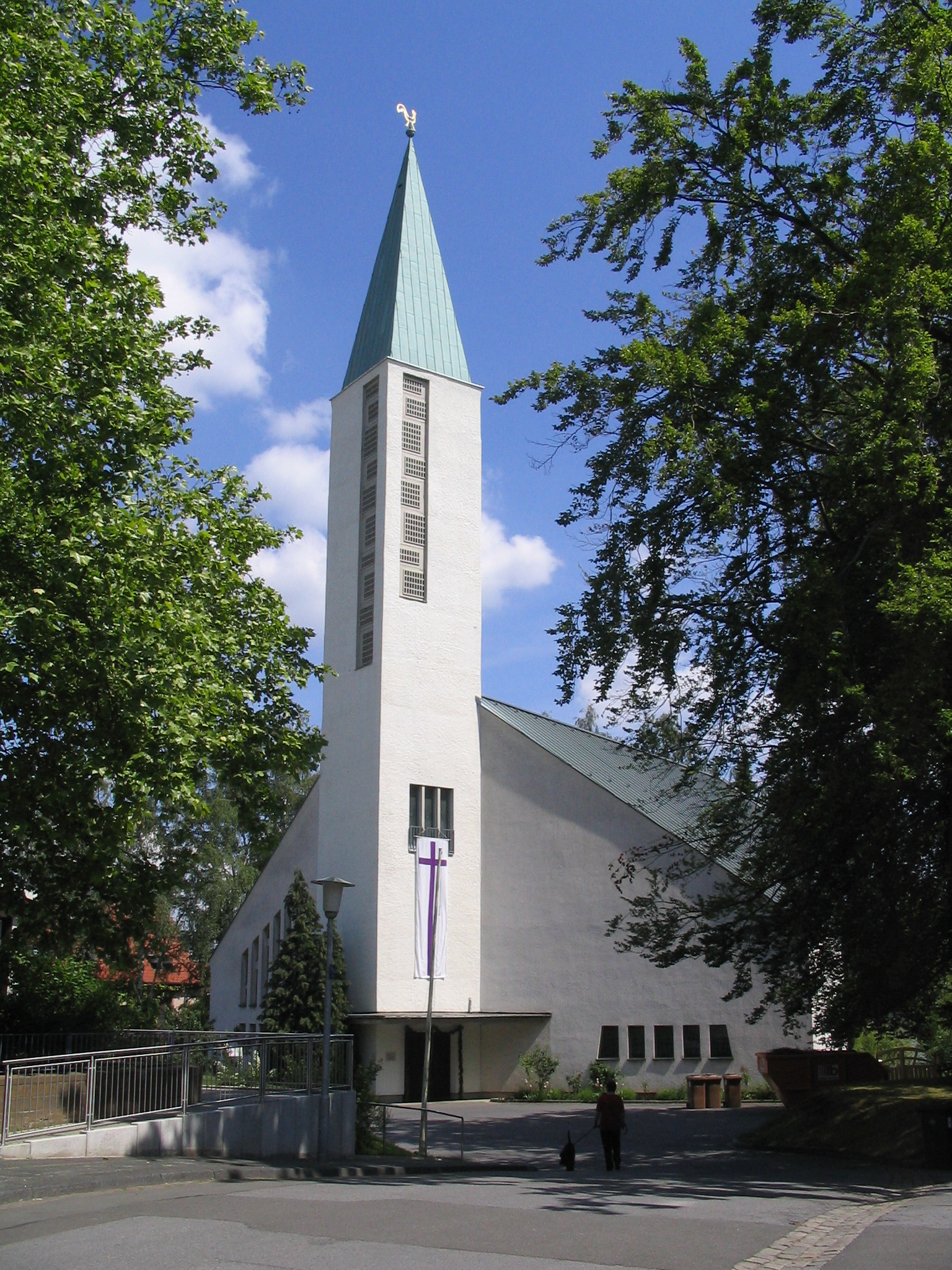 Der Turm der Pauluskirche